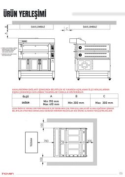 KOZA 120X120 2 KATLI TAŞ TABANLI MAYALANDIRMALI FIRIN